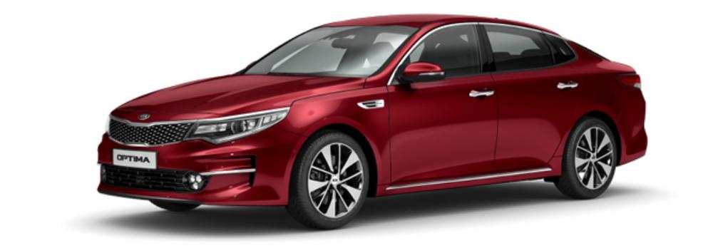 Mẫu Kia Optima màu đỏ