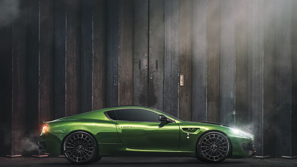 Sieu xe do Aston Martin Vengeance lay cam hung tu nguoi khong lo xanh Hulk Sieu xe do Aston Martin Vengeance lay cam hung tu nguoi khong lo xanh Hulk