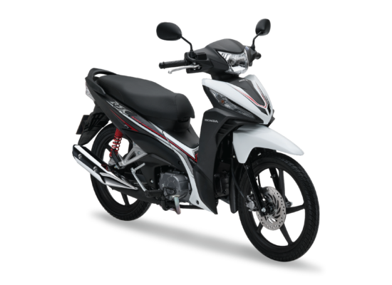 Mẫu Honda Wave RSX màu đen trắng