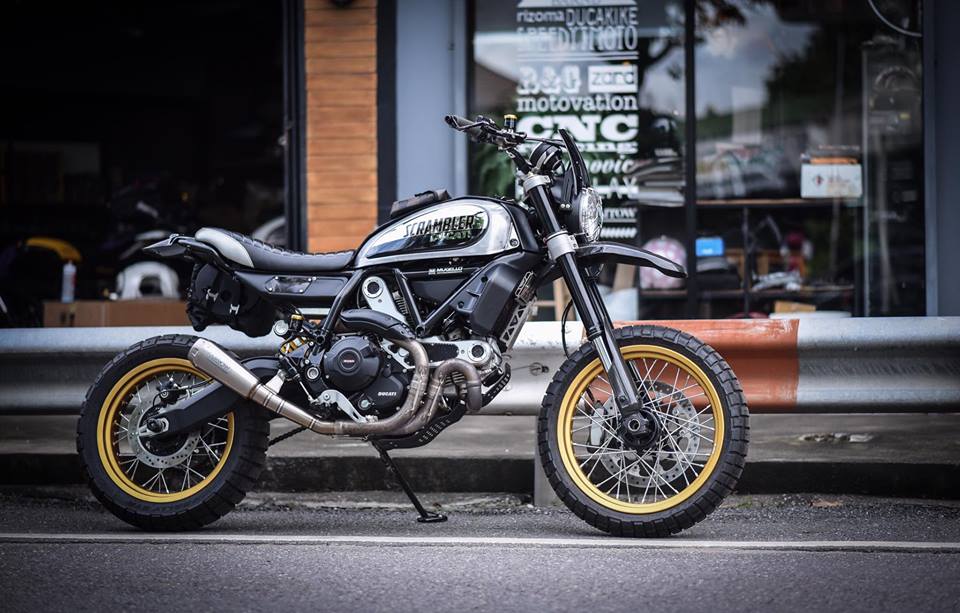 Ducati Scrambler Desert Sled