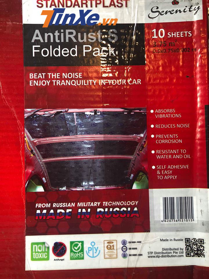 Đây là vật liệu cách âm và chống nóng mới của chiếc Mini Cooper S Đây là vật liệu cách âm và chống nóng mới của chiếc Mini Cooper S