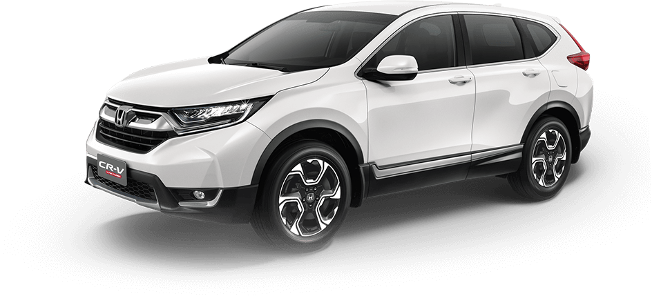 Mẫu Honda CR-V màu trắng