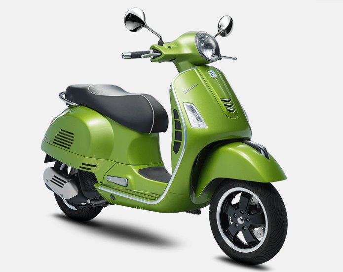 Mẫu Vespa GTS 125 màu xanh lá