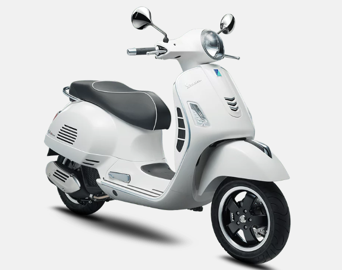 Mẫu Vespa GTS 125 màu trắng