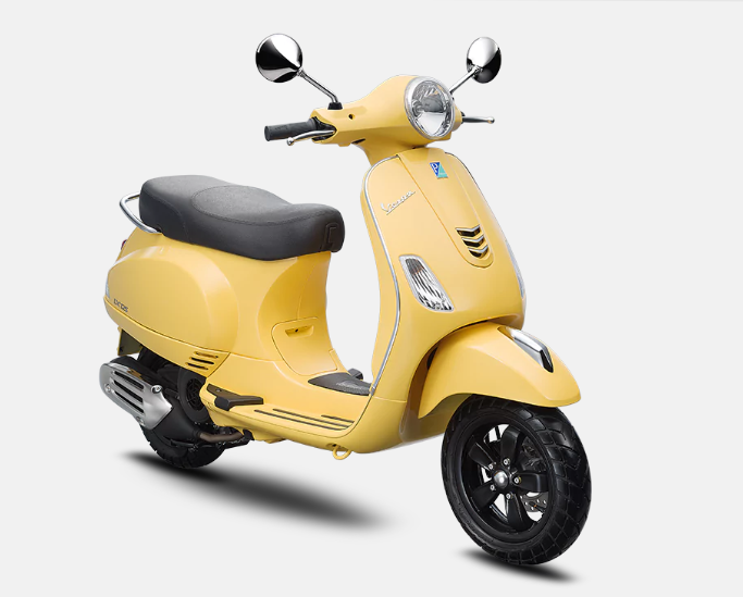 Mẫu Vespa LX màu vàng Mẫu Vespa LX màu vàng