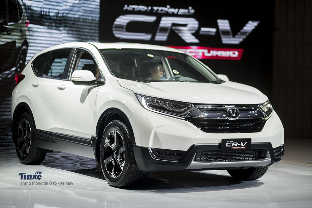 Honda CR-V sau tháng 4 thành công ở vị trí thứ hai thì tháng 5 đã tụt xuống ị trí thứ 8 do doanh số sụt giảm