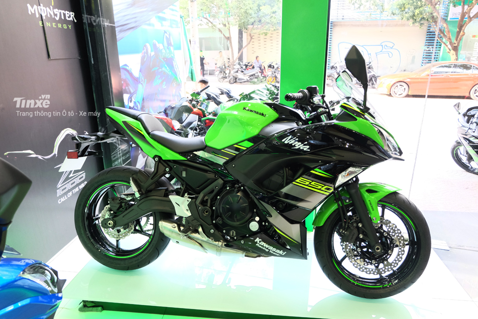 Kawasaki Ninja 650 2018 có thiết kế Sport-touring Kawasaki Ninja 650 2018 có thiết kế Sport-touring