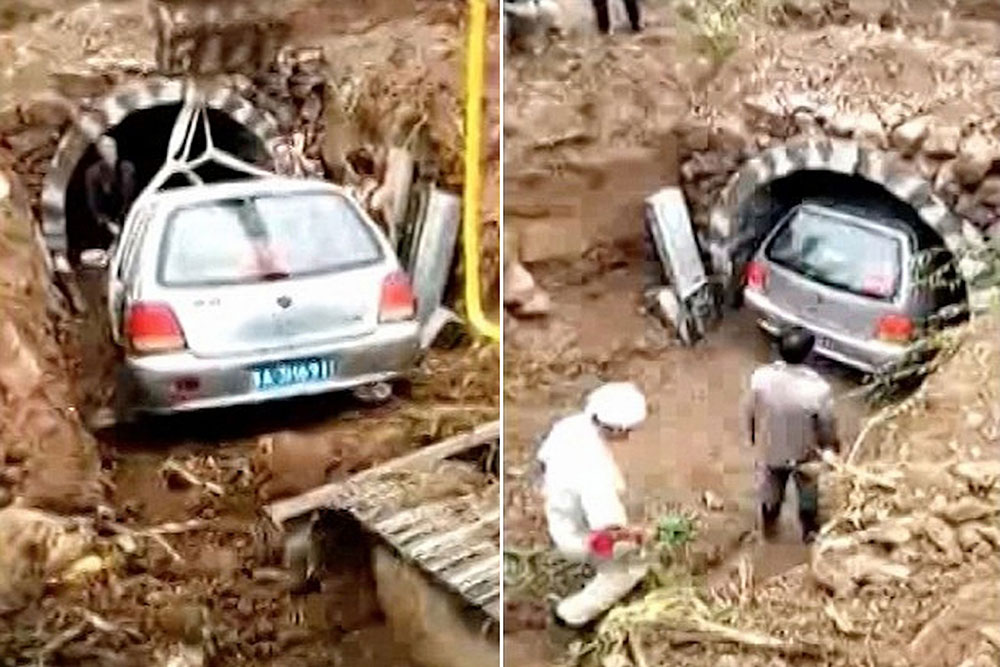 Một người đàn ông được chôn cùng chiếc ô tô yêu thích tại Trung Quốc