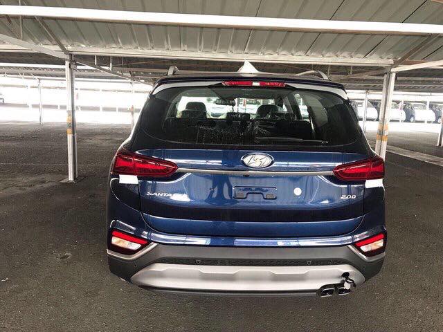 Cận cảnh thiết kế phía sau của Hyundai Santa Fe 2019