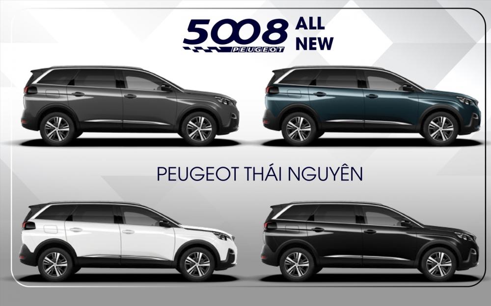 màu sắc ngoại thất của Peugeot 5008 