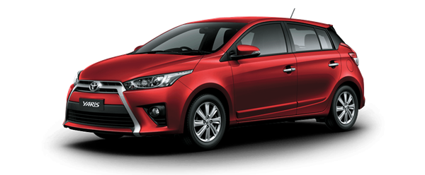 Mẫu Toyota Yaris màu đỏ Mẫu Toyota Yaris màu đỏ