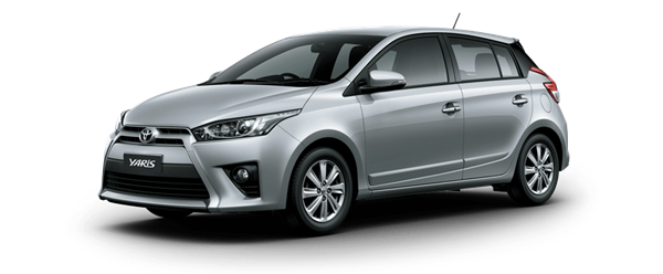 Mẫu Toyota Yaris màu bạc Mẫu Toyota Yaris màu bạc