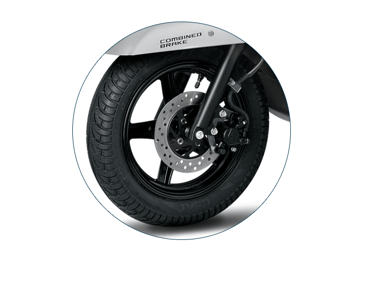 Phanh CBS trên Suzuki Access 125 Phanh CBS trên Suzuki Access 125