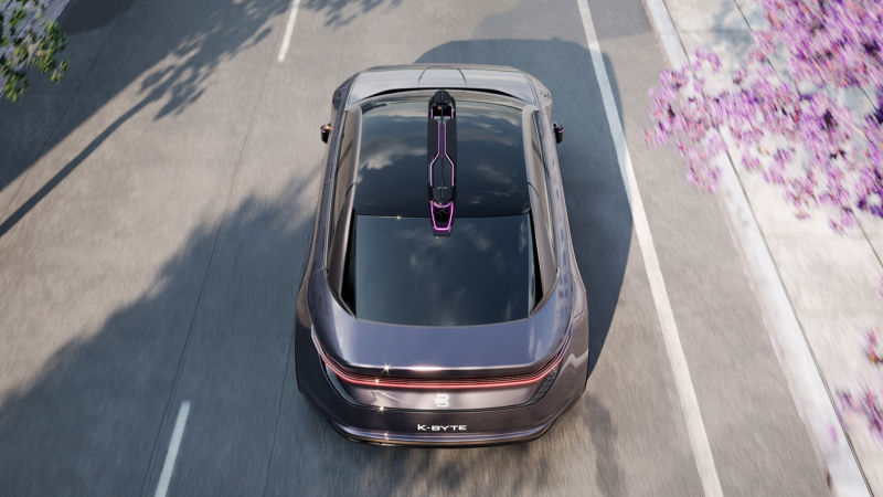 Byton K-Byte sẽ có khả năng tự lái cấp 4, và một hệ thống cảm biến siêu việt