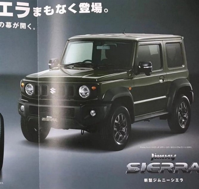 Suzuki Jimny 2019 phiên bản Sierra Suzuki Jimny 2019 phiên bản Sierra