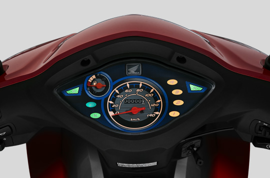 Bố trí Mặt đồng hồ trên Honda Wave Alpha 110 Bố trí Mặt đồng hồ trên Honda Wave Alpha 110