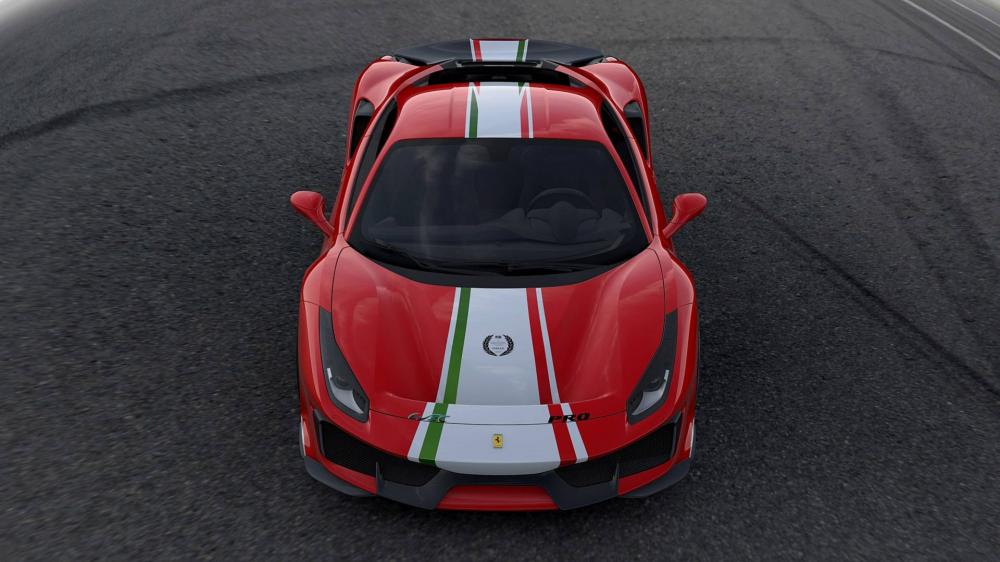 Ferrari 488 Pista Piloti 2018 phiên bản màu đỏ Rosso Corsa truyền thống Ferrari 488 Pista Piloti 2018 phiên bản màu đỏ Rosso Corsa truyền thống