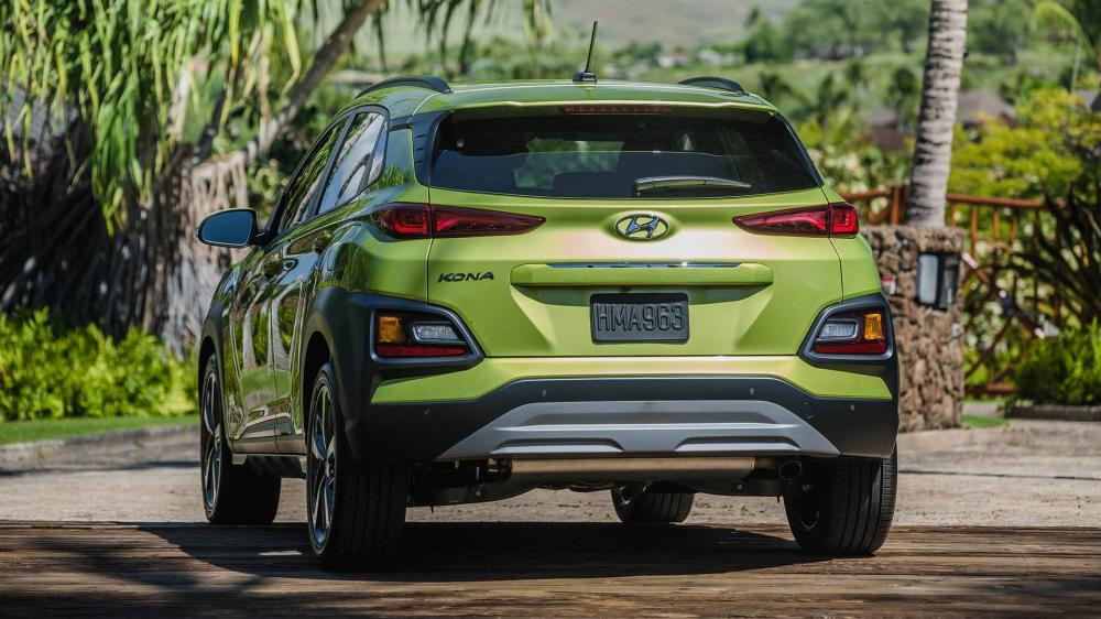 Cận cảnh thiết kế phía sau của Hyundai Kona 2018