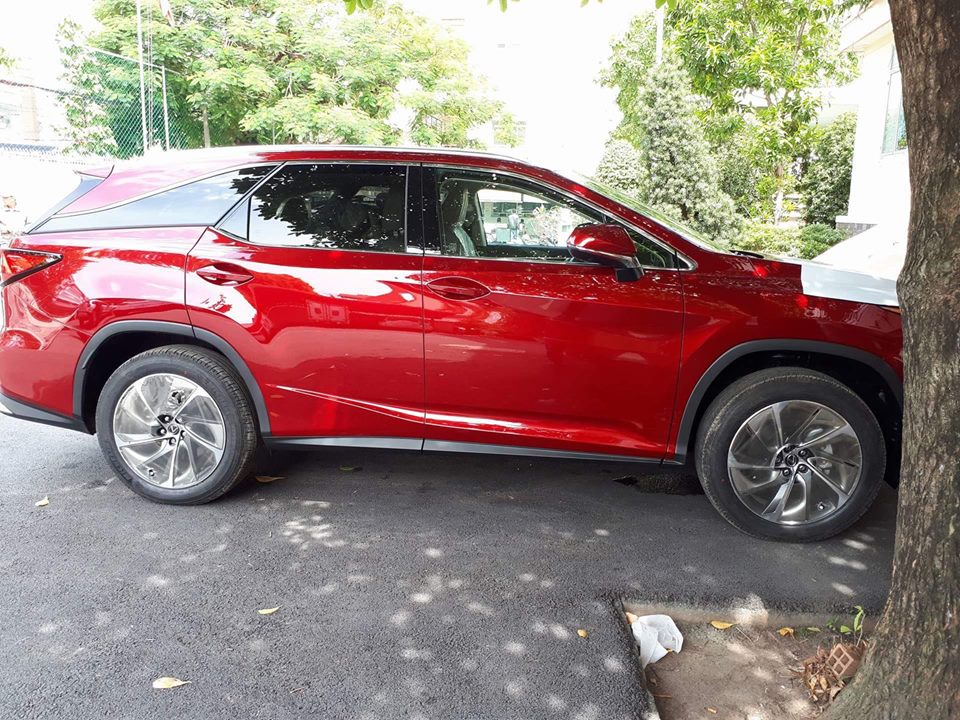 Bộ mâm của chiếc Lexus RX350L 2018 tại Bình Dương có thiết kế dạng hình xoắn kép tương tự xe chiếc thứ 2 cập bến Việt Nam Bộ mâm của chiếc Lexus RX350L 2018 tại Bình Dương có thiết kế dạng hình xoắn kép tương tự xe chiếc thứ 2 cập bến Việt Nam