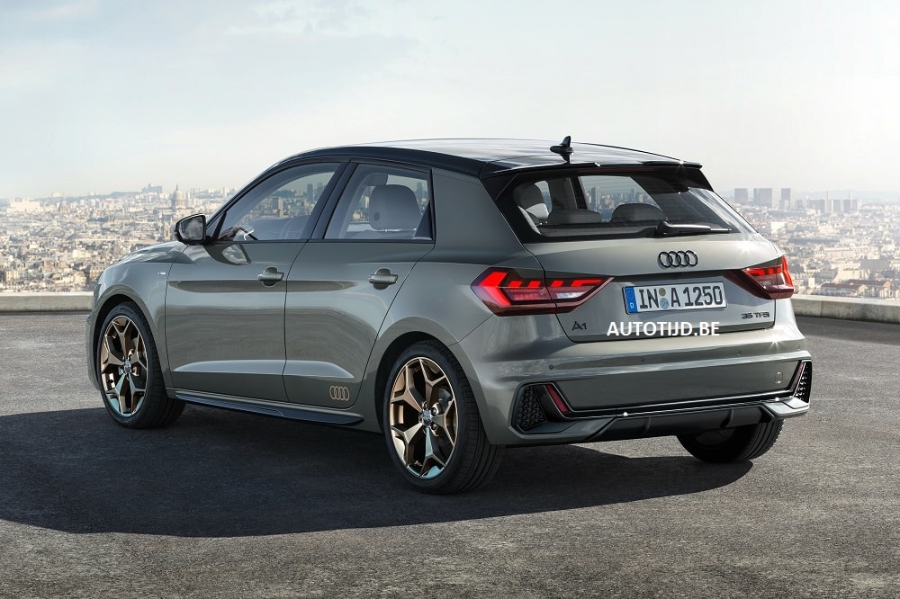 Audi A1 2019 sở hữu body kit S line thể thao hơn