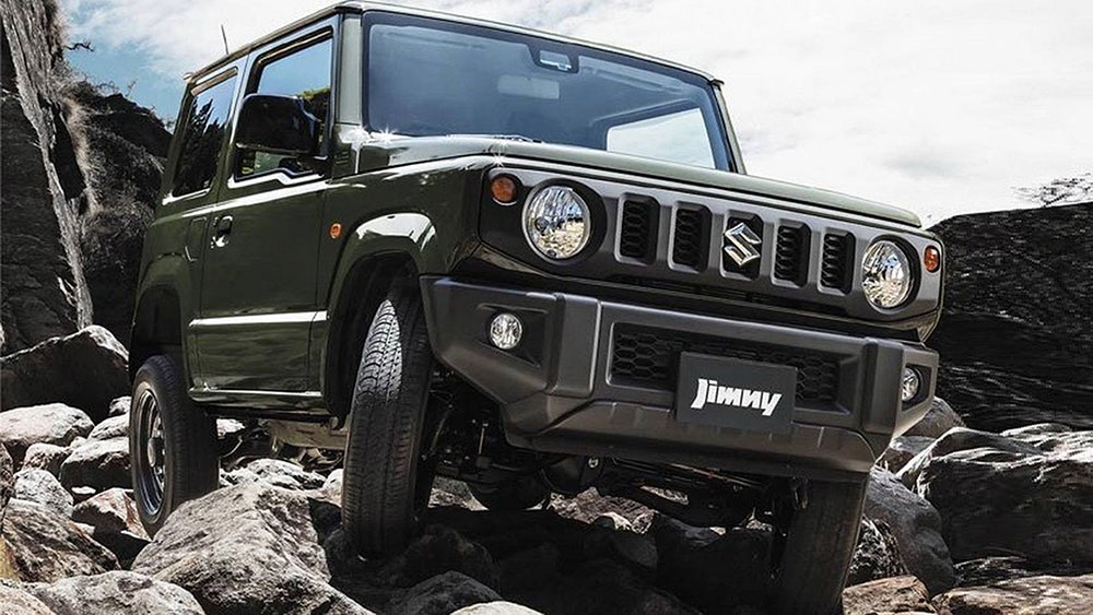 Suzuki Jimny 2019 nhìn xa trông khá giống Mercedes-Benz G-Class