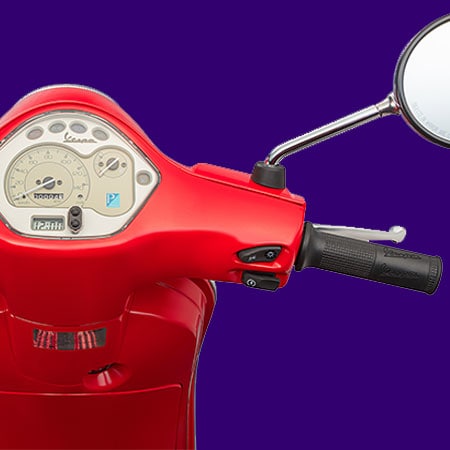 Thiết kế bảng đồng hồ trên Vespa LX