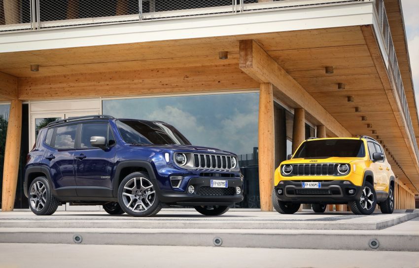 Jeep Renegade 2019 mới ra mắt tại châu Âu