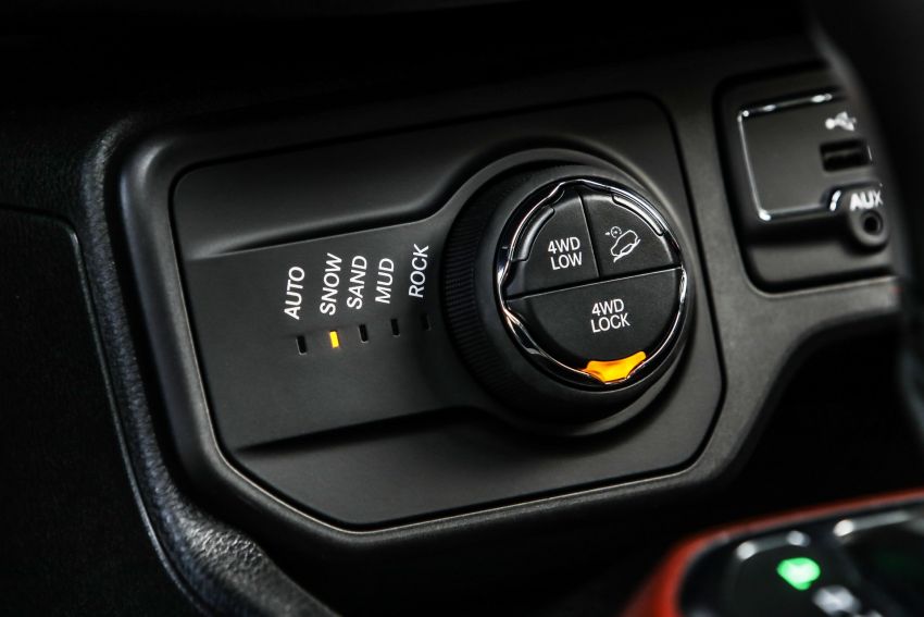 Các chế độ lái của Jeep Renegade 2019