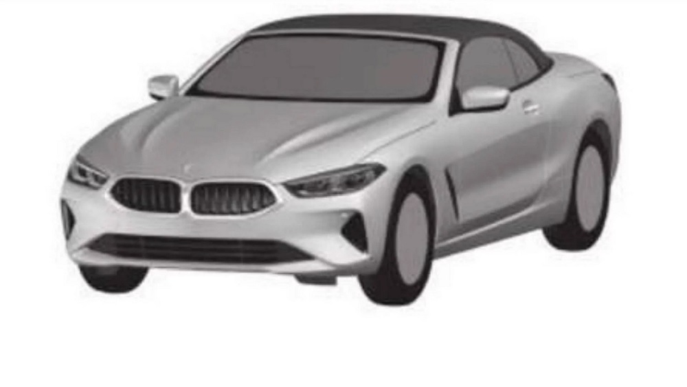 Hình ảnh đăng ký bản quyền thương hiệu của BMW 8-Series Convertible