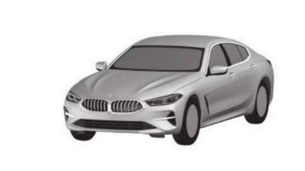 Hình ảnh đăng ký bản quyền thương hiệu của BMW 8-Series Gran Coupe