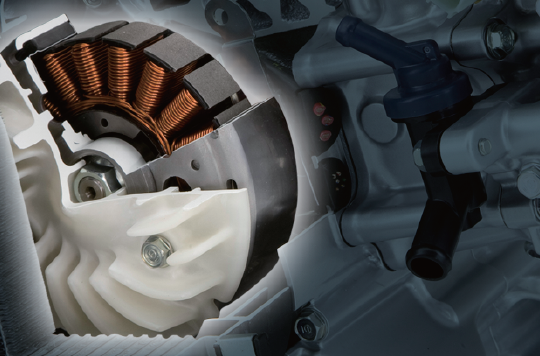 Trang bị động cơ của Honda SH mode