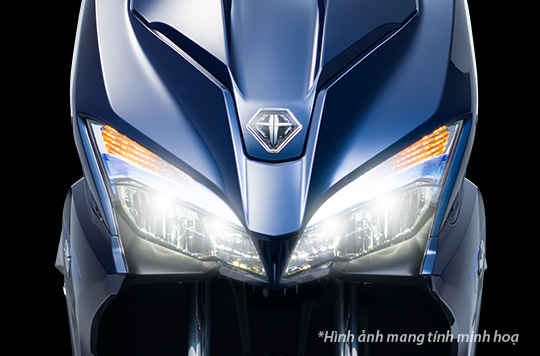 Thiết kế đầu xe Honda Air Blade Thiết kế đầu xe Honda Air Blade