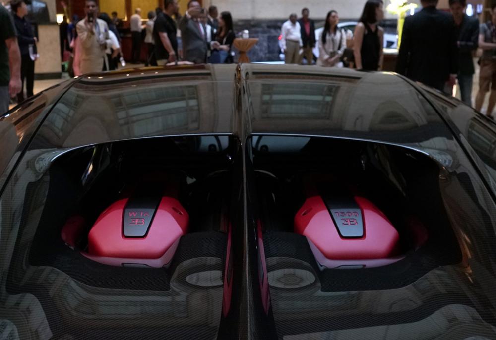 Bugatti Chiron Sport dùng động cơ như phiên bản tiêu chuẩn