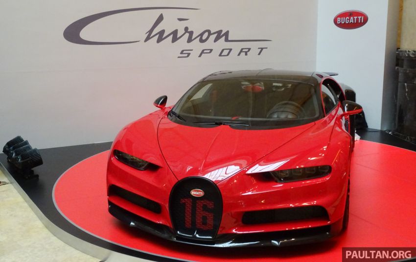 Bugatti Chiron Sport là phiên bản thể thao hơn của Chiron