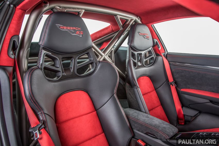 Lồng chống lật sau ghế của Porsche 911 GT2 RS 2018 Lồng chống lật sau ghế của Porsche 911 GT2 RS 2018