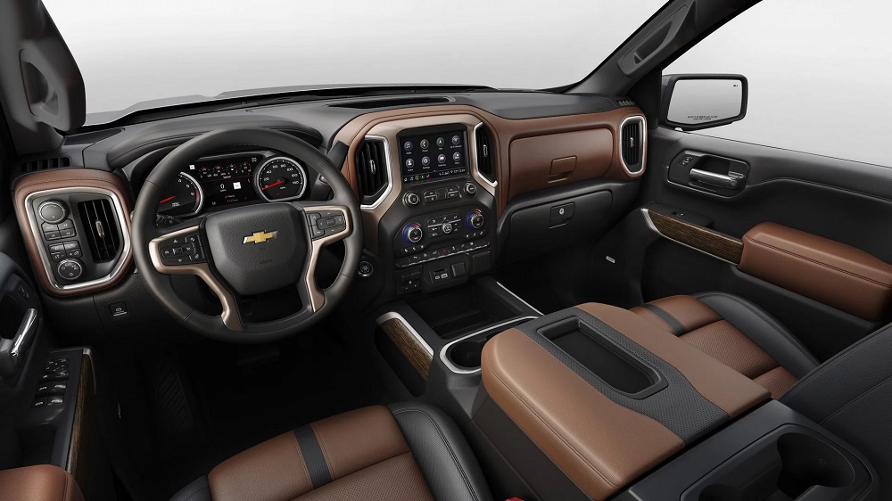 Chevrolet Silverado 2019 tăng kích thước nên nội thất cũng rộng rãi hơn Chevrolet Silverado 2019 tăng kích thước nên nội thất cũng rộng rãi hơn