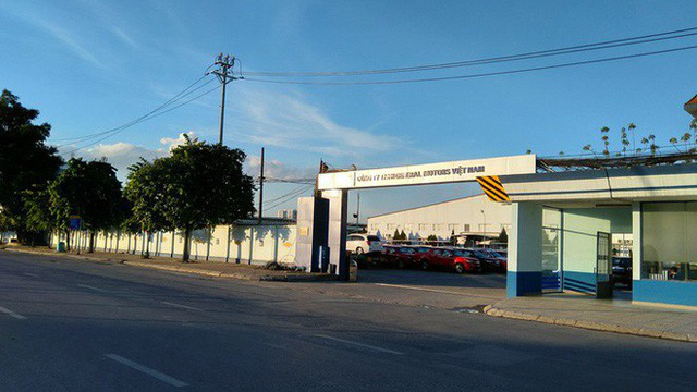 Nhà máy GM Việt Nam nằm ở ngay cửa ngõ Hà Nội