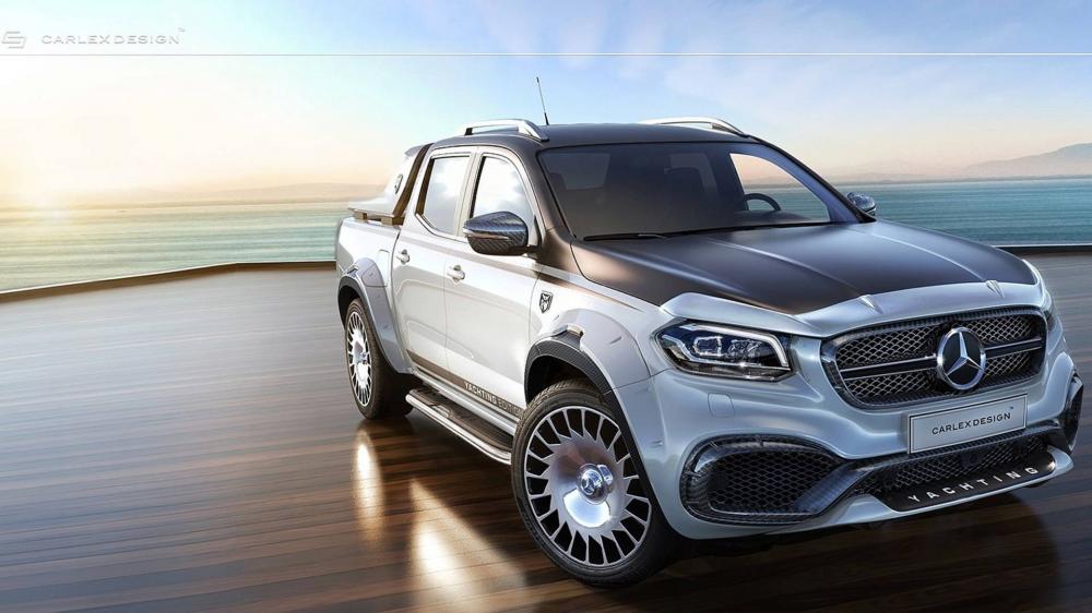Mercedes-Benz X-Class Yachting Edition có bộ body kit bằng sợi carbon