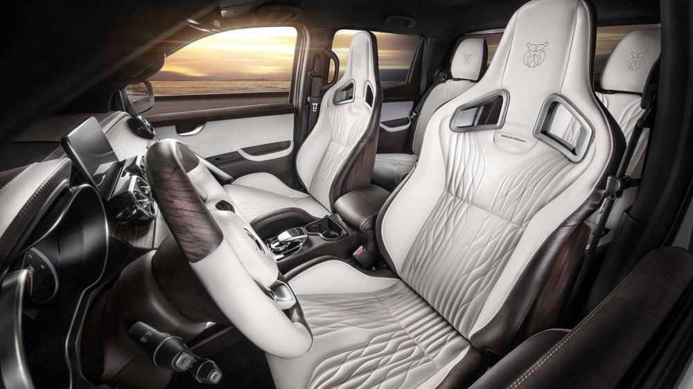 Ghế Recaro Sportster bọc da thể thao của Mercedes-Benz X-Class Yachting Edition