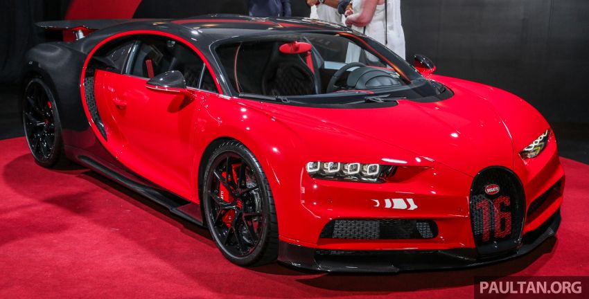 Bugatti Chiron Sport ra mắt Malaysia Bugatti Chiron Sport ra mắt Malaysia