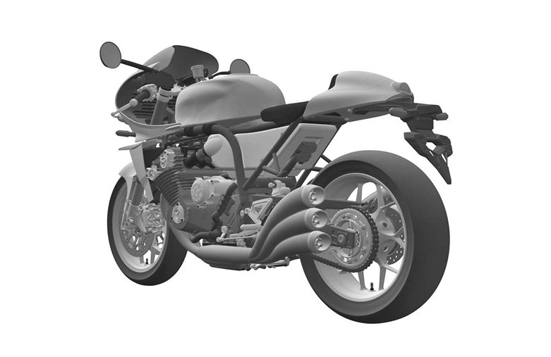 Honda CBX1200 với trang bị động cơ 6 xylanh với 6 đường xả chia đều hai bên thân xe Honda CBX1200 với trang bị động cơ 6 xylanh với 6 đường xả chia đều hai bên thân xe