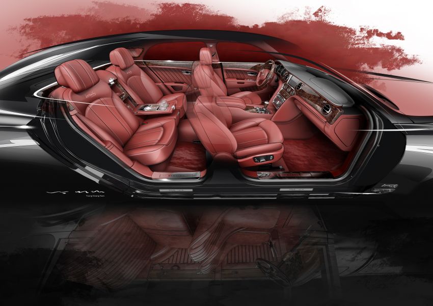 Không gian nội thất của Bentley Mulsanne W.O. Edition