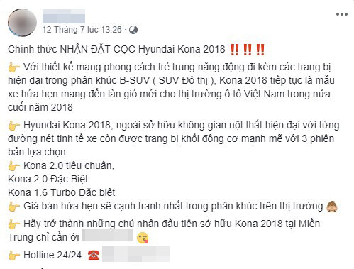 Nhân viên bán hàng cũng nhanh nhạy nhận đặt hàng mẫu SUV đô thị này