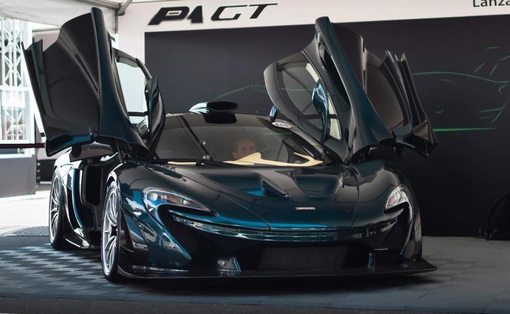 McLaren P1 GT trưng bày tại Goodwood Festival of Speed 2018 có màu sơn và nội thất tương tự như siêu xe mà hãng độ Lanzante đã tung ra những hình ảnh cận cảnh trước khi lễ hội được diễn ra. 