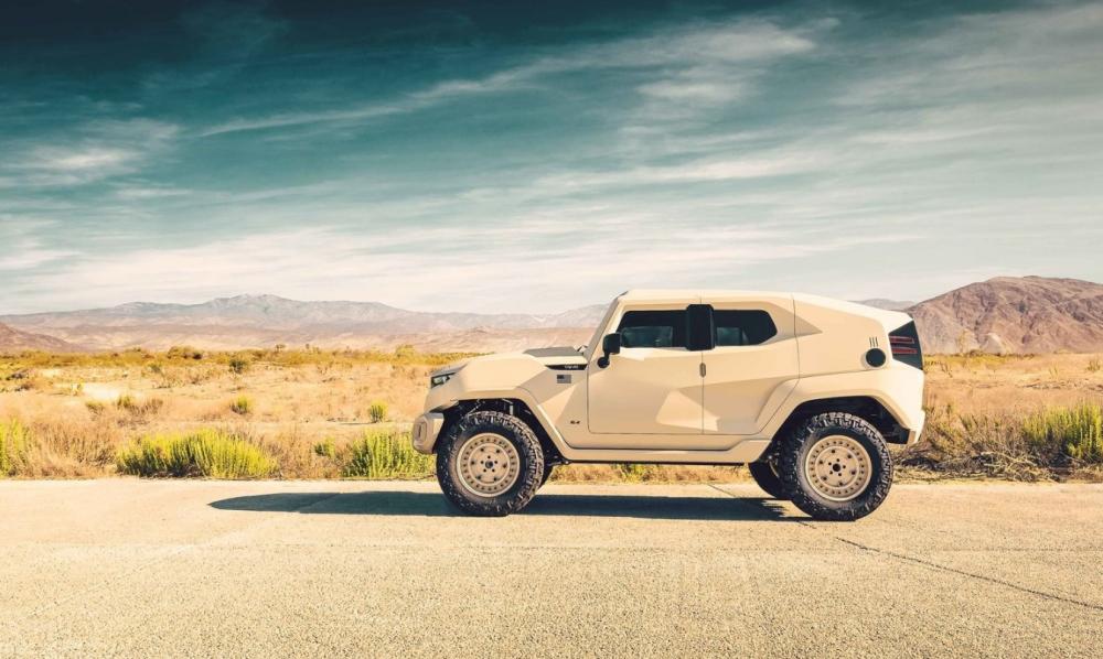 Rezvani Tank Military Edition có khả năng chống chịu đạn từ súng trường Rezvani Tank Military Edition có khả năng chống chịu đạn từ súng trường