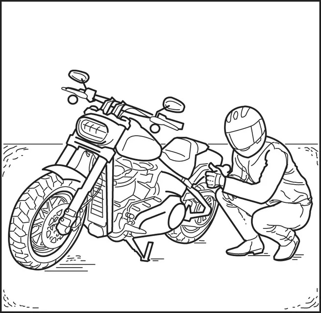 Bốn bước dựng phân khối lớn bị đổ dễ dàng