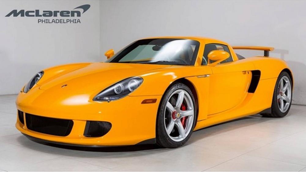 Porsche Carrera GT đã qua sử dụng có giá bán 1,249 triệu đô Porsche Carrera GT đã qua sử dụng có giá bán 1,249 triệu đô