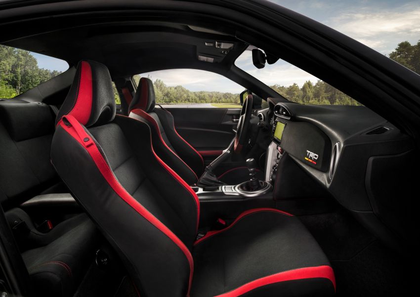 Nội thất của Toyota 86 TRD Special Edition