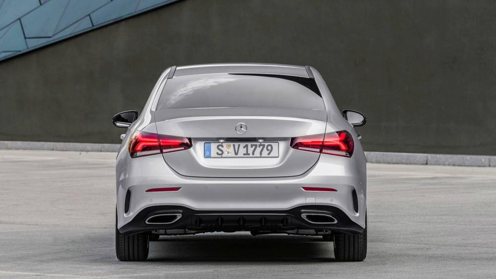 Cụm đèn hậu mới của Mercedes-Benz A-Class Sedan 2019 Cụm đèn hậu mới của Mercedes-Benz A-Class Sedan 2019