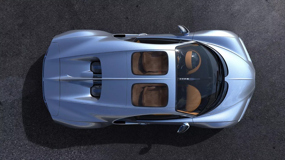 Bugatti Chiron bổ sung option cửa sổ trời Bugatti Chiron bổ sung option cửa sổ trời
